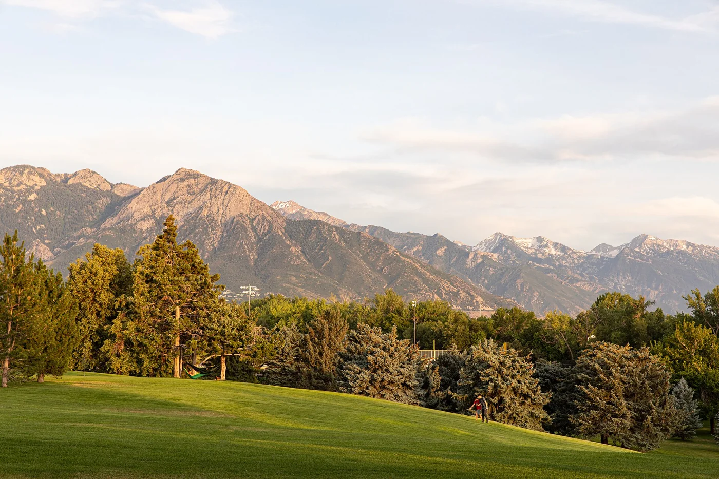 Sugar House Park in Salt Lake City, photographed in 2019.